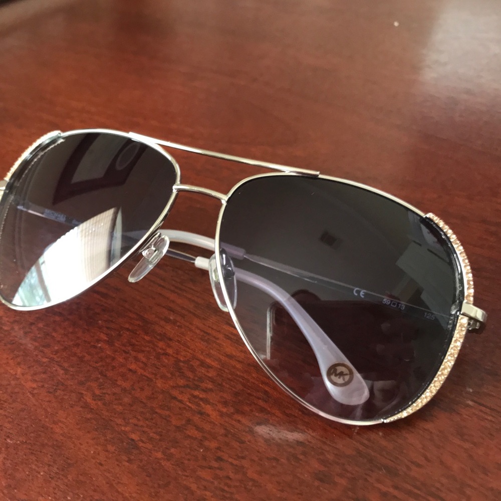 Michael Kors Sunglasses ☀️ Rhinestone detail!